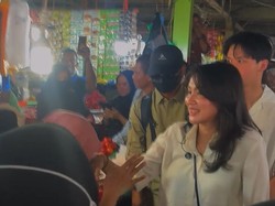 Sherly Laos Blusukan di Pasar Ternate, Janjikan Swasembada Pangan di Malut