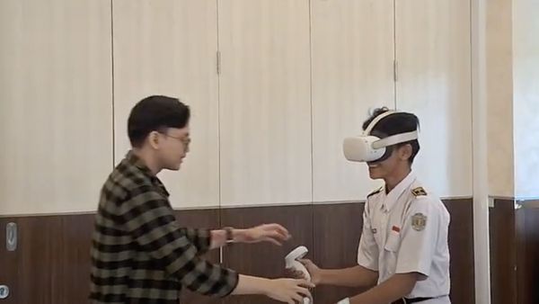 Potret Siswa-siswi SMA di IKN Antusias Ikuti Pelatihan AR-VR dari ITB