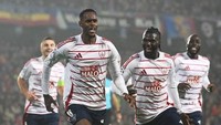 Brest menempati urutan empat klasemen juga dengan 10 poin. Mereka sudah mengalahkan Sturm Graz 2-1, RB Salzburg 4-0, Sparta Praha 2-1, dan menahan Bayer Leverkusen 1-1. Mereka masih akan bertemu Barcelona dan Real Madrid. Foto: AFP/MICHAL CIZEK