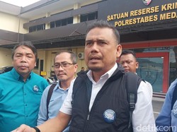 Tim Bobby Sambangi Polrestabes Medan Laporkan Pelemparan Mobil Usai Debat