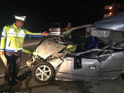 Kondisi Mobil Ayla Bripka Jody Usai Hantam Truk: Remuk-Nyaris Gepeng