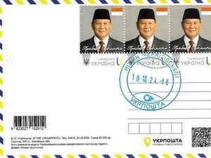 Bikin Prangko Prabowo, Ini Harapan Ukraina ke Indonesia