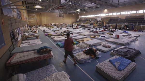 GOR di Spanyol Jadi Pengungsian Warga Terdampak Banjir
