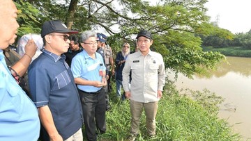 Sungai Ciujung Tercemar, Menteri dan Mendes Turun Tangan