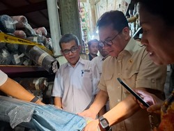 Mendag Sita 90 Ribu Rol Kain Gulungan Asal China, Nilainya Rp 90 M