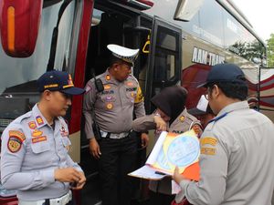 Minimalisir Kecelakaan, Angkutan Umum-Pariwisata di Trenggalek Di-ramp check