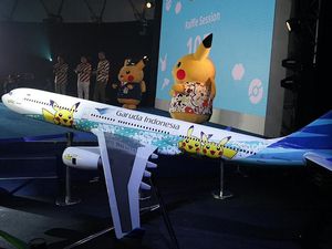 Pikachu Gemoy Berbatik Bakal Mejeng Lagi di Garuda
