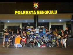 Komplotan Curanmor 40 TKP di Bengkulu Diringkus, Pakai Uang untuk Sabu