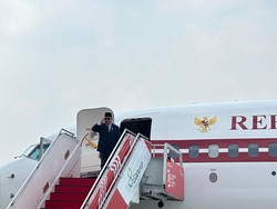 Naik Pesawat Kepresidenan, Presiden Prabowo Bertolak ke China