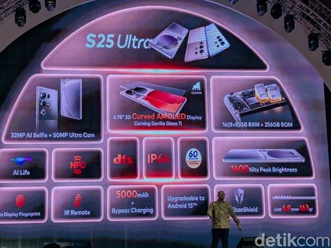 Ringkasan spesifikasi seri Itel S25