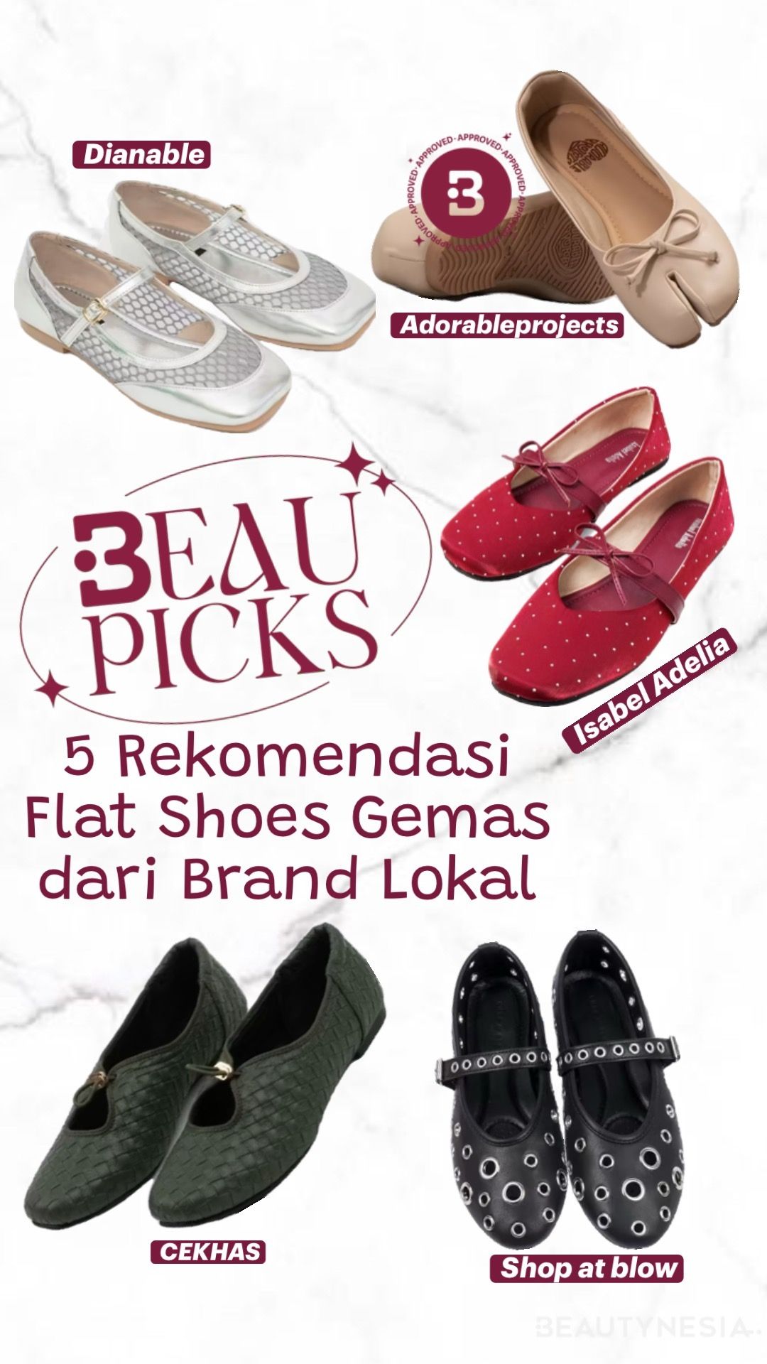 Rekomendasi Flat Shoes