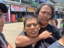 Potret Yandi Si Predator Anak Saat Ditangkap di Pasar Usai Sebulan Kabur