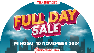 Besok Serbu Transmart Full Day Sale! Diskon Besar-besaran 50% + 20%