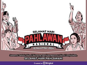 10 Link Twibbon Hari Pahlawan 10 November 2024 Gratis, Yuk Pasang di Medsos! 10 Link Twibbon Hari Pahlawan 10 November 2024 Gratis, Yuk Pasang di Medsos!