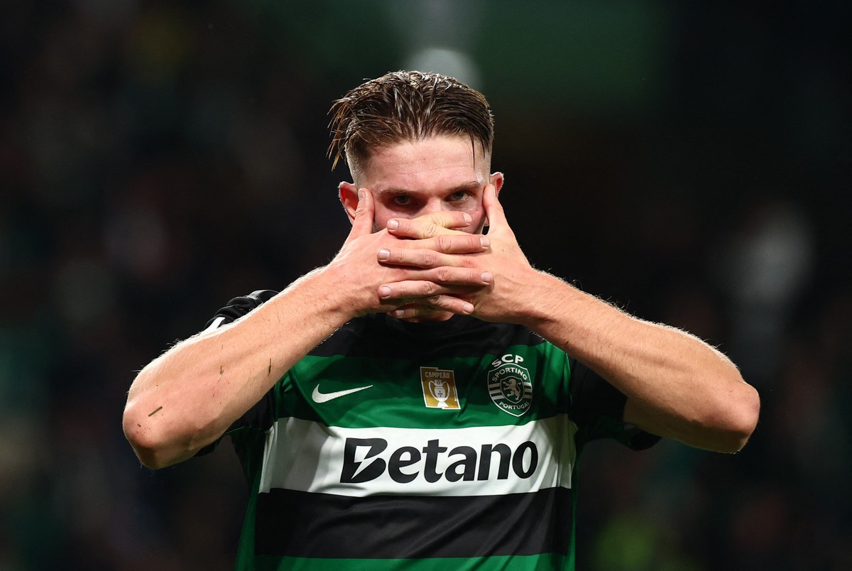 Viktor Gyokeres, masuk dalam radar incaran Barca (Foto: REUTERS/Pedro Nunes)