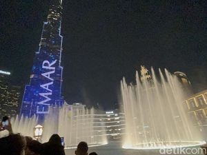 Atraksi Air Mancur di Dubai Kembali Dibuka Setelah Ditutup Beberapa Bulan Atraksi Air Mancur di Dubai Kembali Dibuka Setelah Ditutup Beberapa Bulan