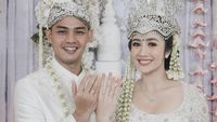 Foto: Wajah Bahagia Febby Rastanty Sah Jadi Istri Polisi