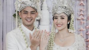 Foto: Wajah Bahagia Febby Rastanty Sah Jadi Istri Polisi