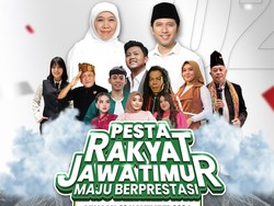 Kampanye Akbar di Jember, Khofifah Ajak Warga Seneng Bareng Bangun Jatim