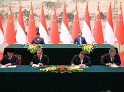 Prabowo-Xi Jinping Saksikan Penandatanganan 7 Kerja Sama RI dan Tiongkok