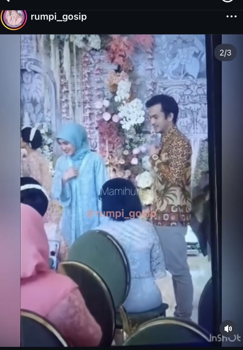 Rizky Nazar dan Cut Syifa Kondangan