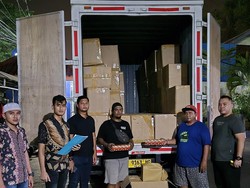 Polda Banten Amankan Truk Bawa Rokok Ilegal dari Pulau Jawa ke Sumatera