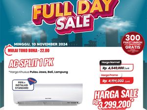 Gerah Banget, Yuk Beli AC di Transmart Full Day Sale, Diskon Rp 1,2 Juta + Bonus