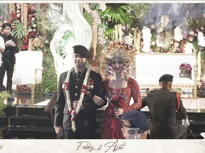 Momen Prosesi Pedang Pora Febby Rastanty dengan Iptu Sudrajad Djumantara