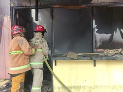 Warung Makan di Kota Malang Terbakar gegara Tabung Gas Bocor