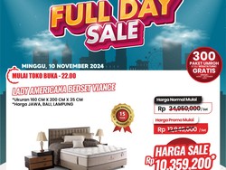 Murah Meriah, Aneka Kasur di Transmart Full Day Sale Mulai Rp 500 Ribuan