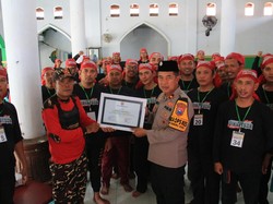 Polisi Rangkul Ansor Jombang untuk Harkamtibmas Pilkada 2024