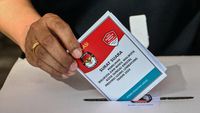 Simulasi Pemungutan Suara Pilkada di Palangka Raya