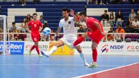 Vietnam juga banyak menekan Indonesia. Namun, penampilan solid anak asuh Hector Souto membuat Indonesia mampu menjaga keunggulannya. (Foto: Dok. FFI)