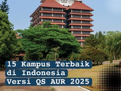 Infografis: Ini Dia 15 Kampus Terbaik di Indonesia Versi QS AUR 2025