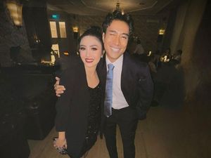 7 Foto After Party Febby Rastanty, Tampil Santai Dengan Busana Serba Hitam