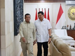 Bertemu Menhan, Nusron Bahas Pengamanan Aset Negara-Ketahanan Pangan