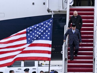 Momen Prabowo Tiba di Amerika Serikat