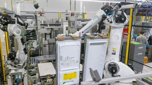 Serba AI dan Robot di Pabrik LG Korea Selatan
