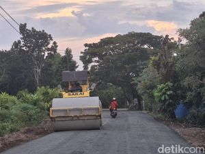 Dulu Bak Kubangan Kerbau, Jalan di Kota Pekanbaru Ini Akhirnya Diperbaiki Pusat