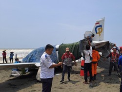 Kondisi Warga Libya Awak Pesawat yang Mendarat Darurat di Pantai Cilacap