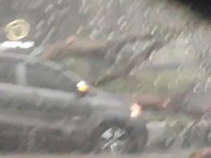 Pohon Tumbang di Alam Sutera Timpa Mobil, Tak Ada Korban