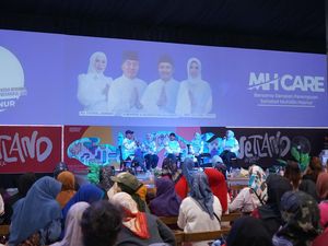 Gerakan Perempuan Sahabat Muhidin-Hasnur Gelar MH Care di Banjarmasin