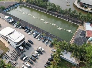 Mewah! Tempat Pemancingan Ini Punya Ruang Karaoke hingga Biliar