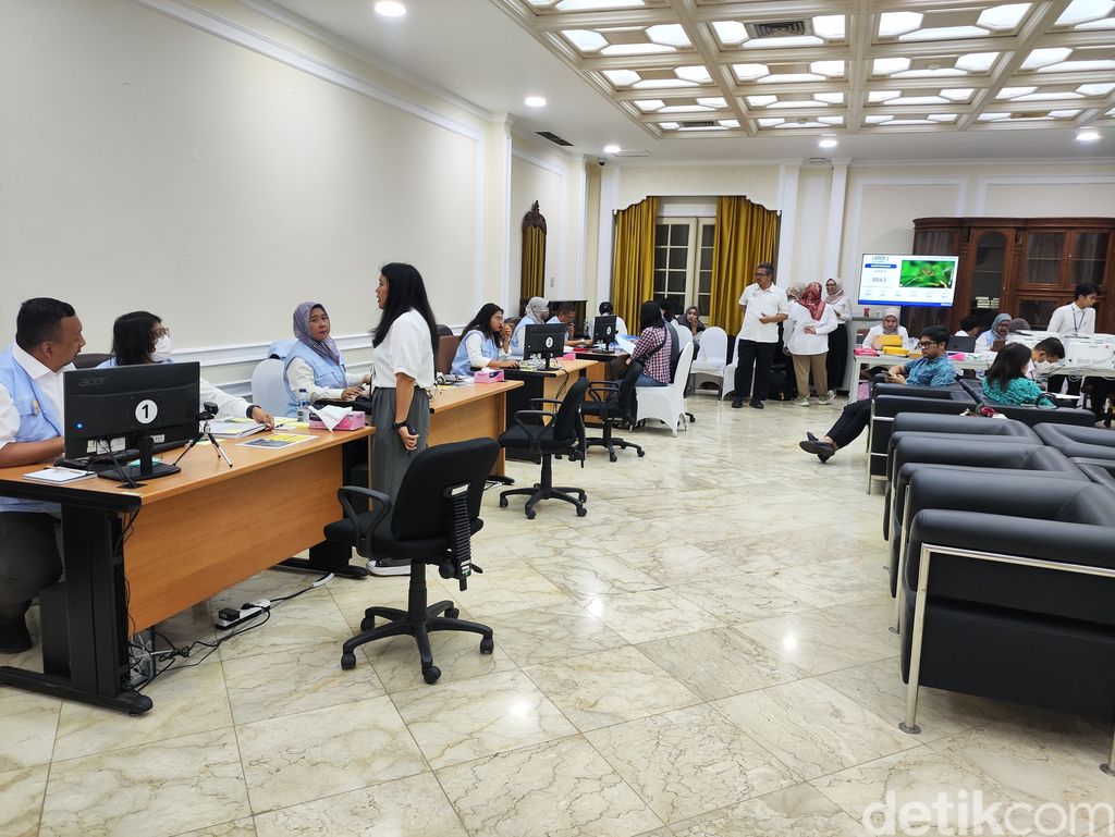 Wakil Presiden RI Gibran Rakabuming Raka membuat aduan langsung bernama 'Lapor Mas Wapres' (Alfons/detikcom)