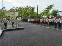 Pertebal Pengamanan Debat Kedua, Polres Sampang Kerahkan 136 Personel