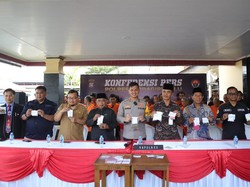 Polisi Bekuk 28 Bandar Narkoba di Indragiri Hulu, Sita Sabu-Ekstasi