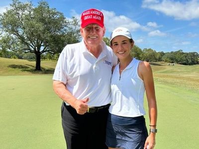 7 Foto Kai Trump, Cucu Pertama Donald Trump yang Jadi YouTuber dan Pegolf