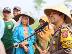 Gandeng Dinas Pertanian, Polres Batu Aktifkan Lahan Tidur di Desa Oro-Oro Ombo