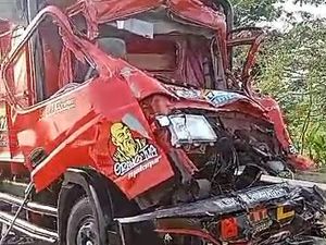 2 Laka Terjadi di TKP Sama Berselang Jam di Tol Gempol-Pasuruan