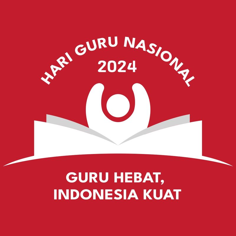 Logo Hari Guru Nasional 2024 Kemdikbud